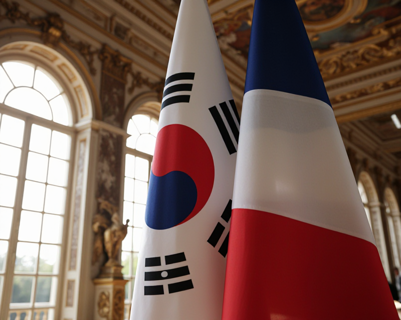 Diplomatic Symbolism of Korea and France