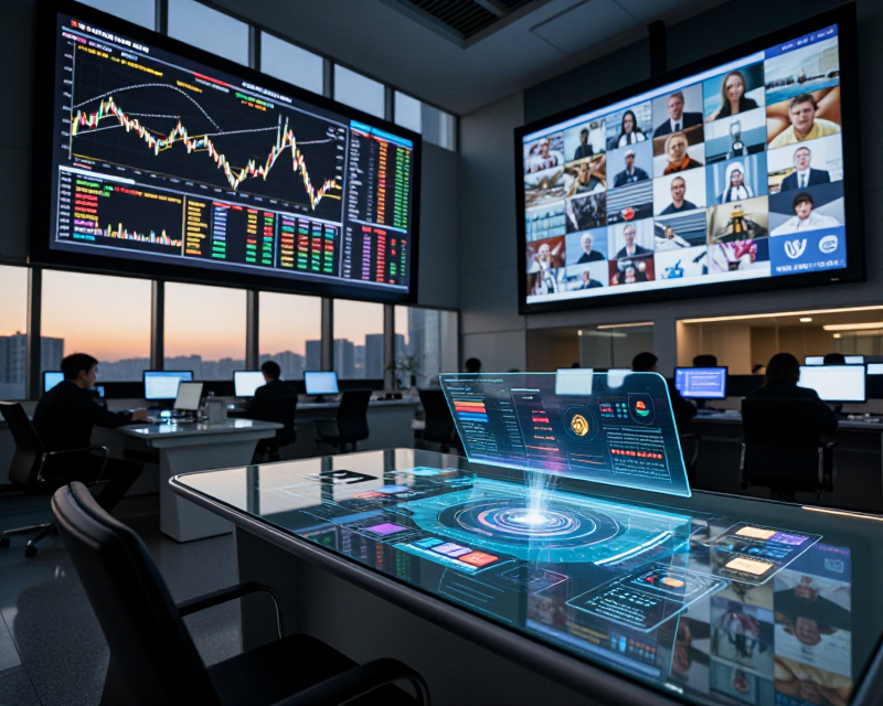 High-tech Security Operations Center