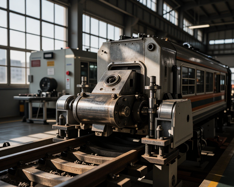 Modern Industrial Manufacturing Scene