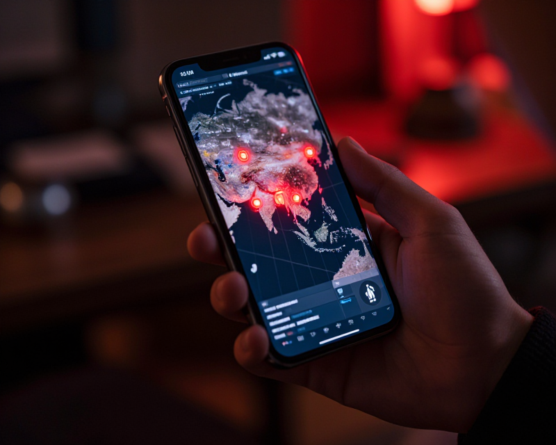 Global Crime Alert Concept