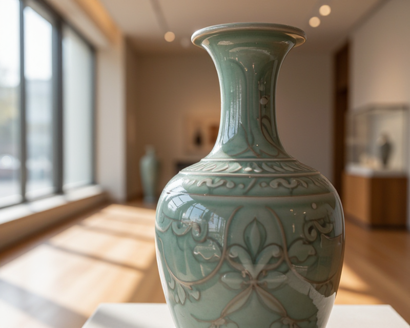 Korean Cultural Heritage Museum Atmosphere