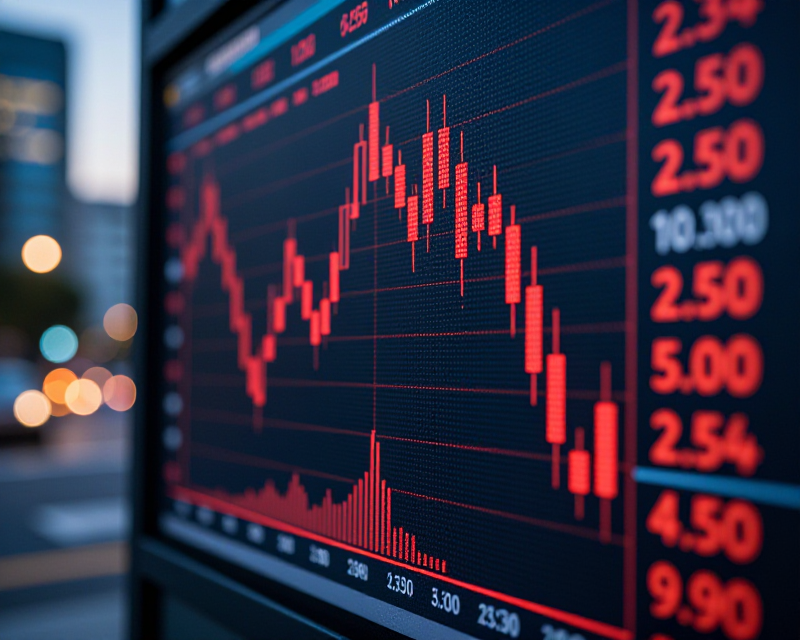 Stock Market Decline Visualization