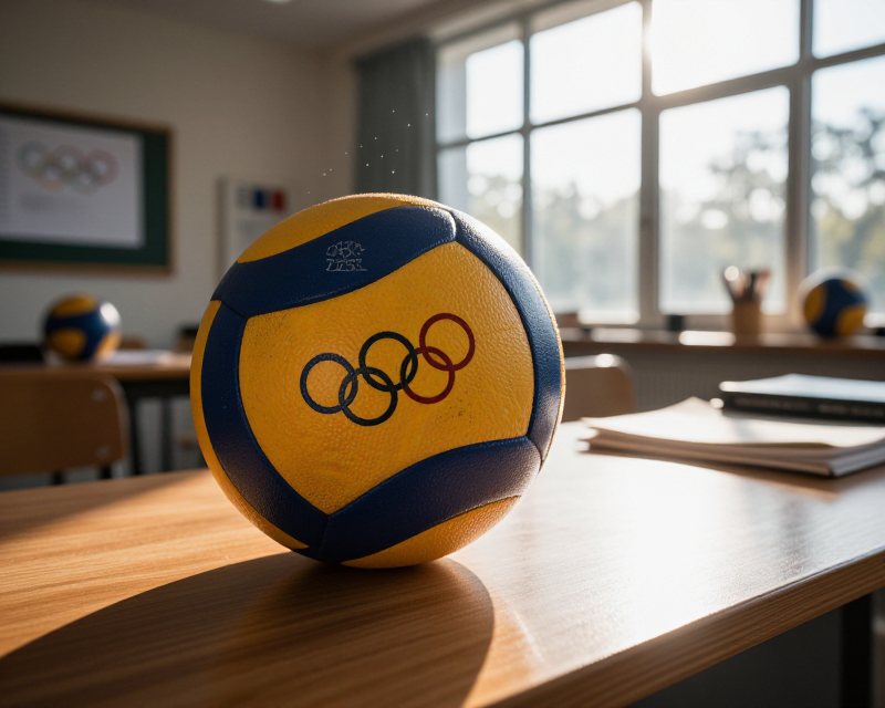 Symbolic sports office atmosphere