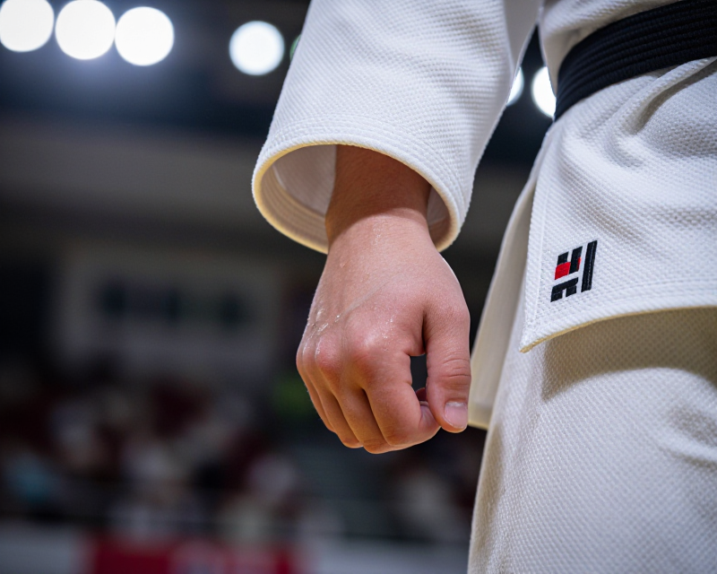 Judo Competition Atmosphere