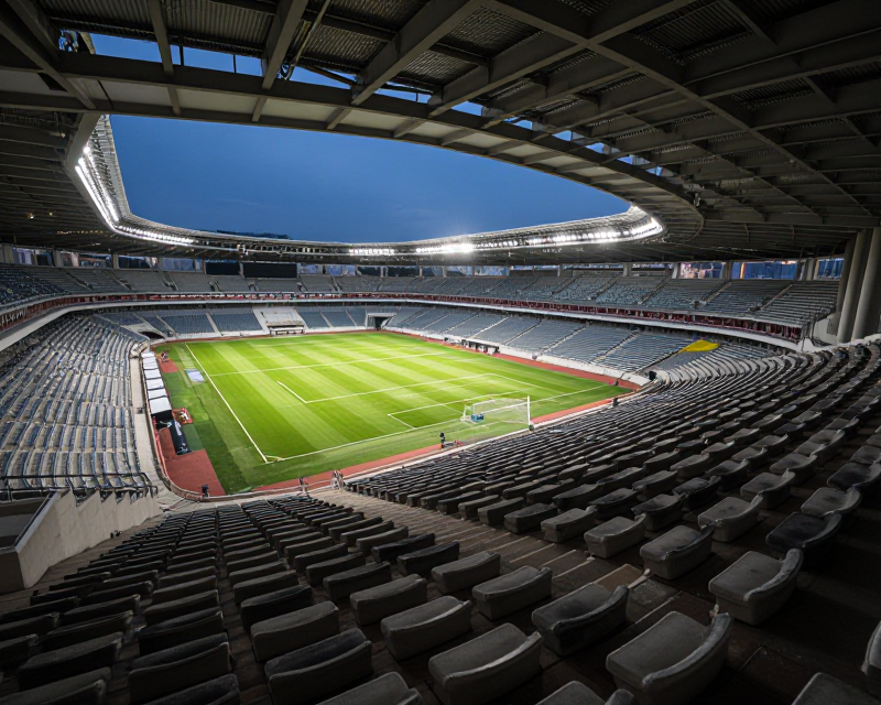 Cinematic Football Stadium Atmosphere