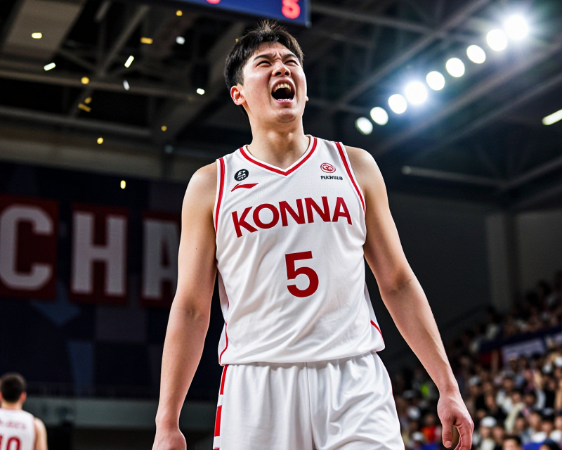Basketball Victory Celebration