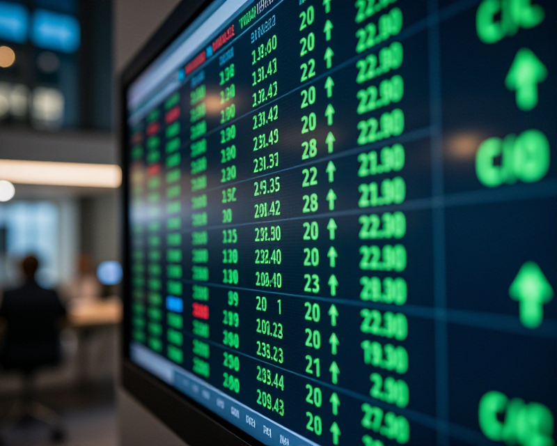 Stock Market Upward Trend