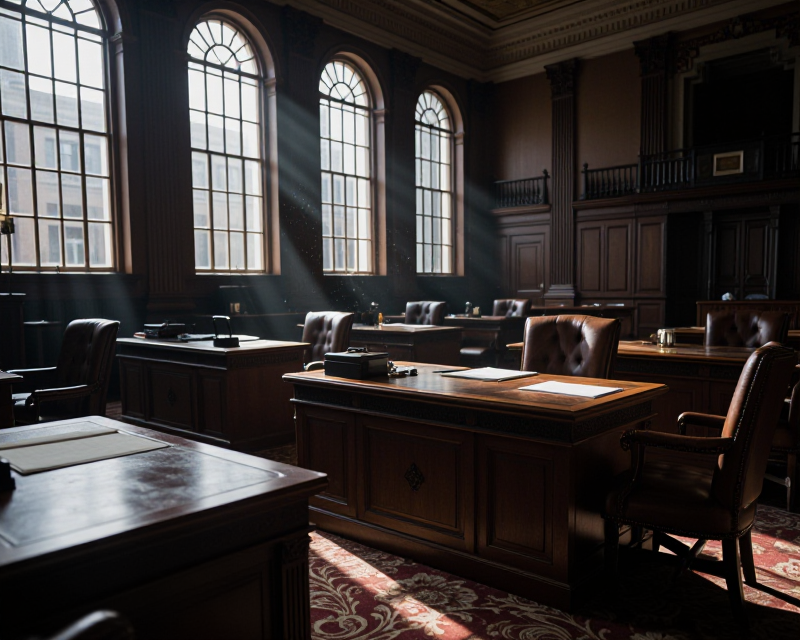 Empty Senate Chamber