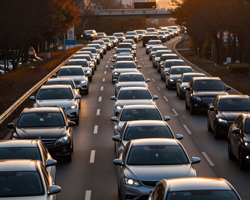 Chuseok Highway Traffic